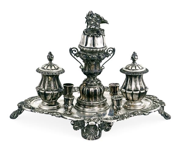 Calamaio. Milano XIX secolo, argentiere Giuseppe Fontana