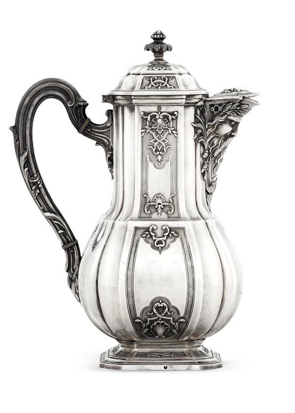 Caffettiera. Parigi XX secolo, argentiere Ernest Prost