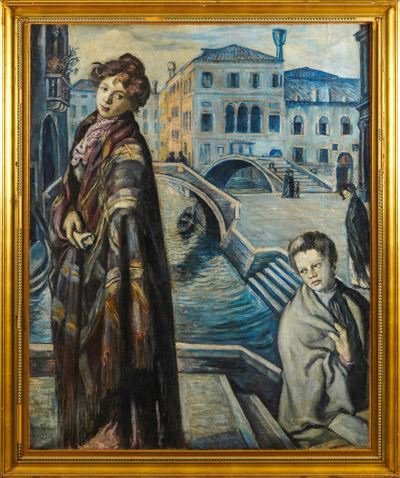 Aube Bleu a Venise