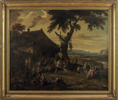 Scuola Fiamminga del XVIII Secolo Festa Campestre