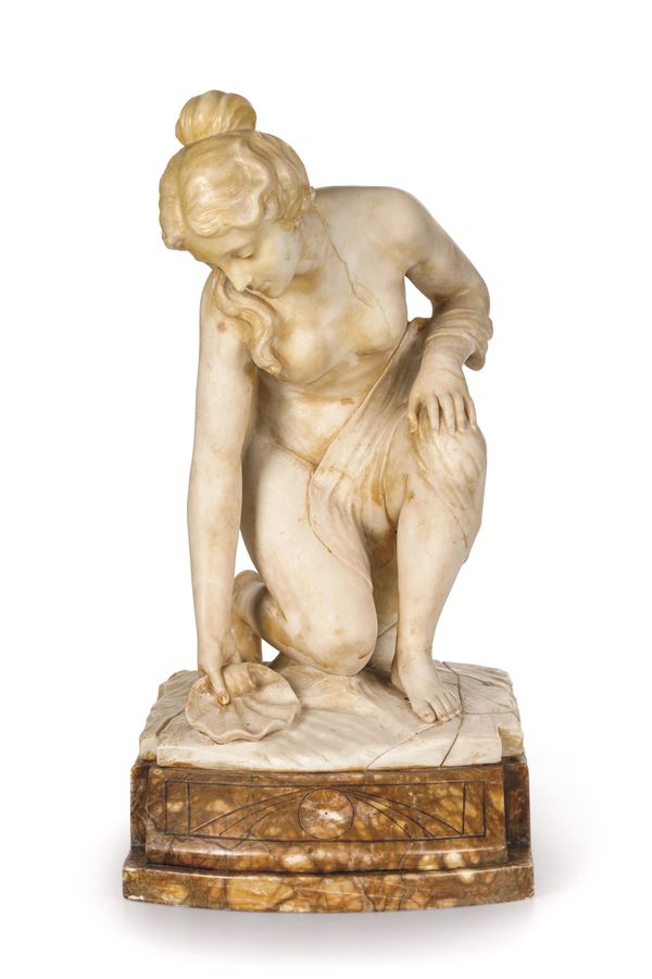 Venere con conchiglia. Scultore del XX secolo