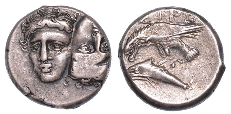 MOESIA - ISTRUS. Dracma, fine V - inizio IV sec. a.C.  - Auction Numismatics - Cambi Casa d'Aste