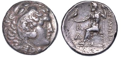 Regno di Macedonia. Alessandro III Magno, 336-323 a.C. Tetradracma.