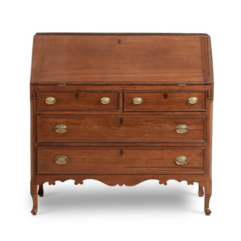 Ribalta a quattro cassetti. Inghilterra XIX-XX secolo  - Asta Antiquariato - Cambi Casa d'Aste