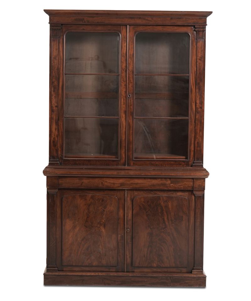 Vetrina in mogano. Inghilterra XIX-XX secolo  - Auction Antique - Cambi Casa d'Aste