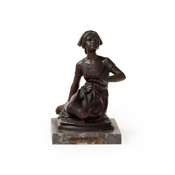 Giovanna d'Arco. Fonditore francese del XX secolo