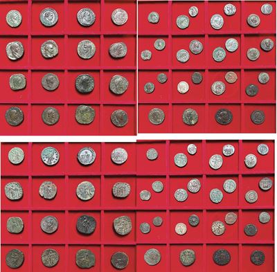 Impero Romano. Lotto di 43 Monete.