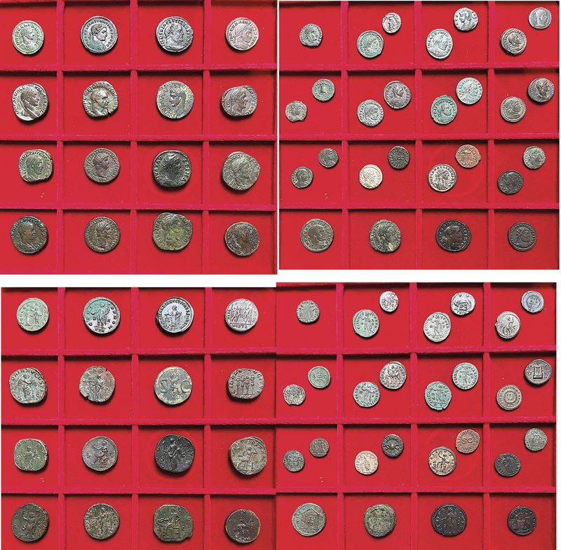 IMPERO ROMANO. Lotto di 43 monete.  - Auction Numismatics - Cambi Casa d'Aste