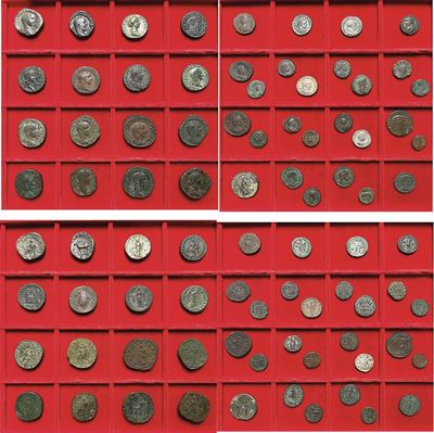 Impero Romano. Lotto di 43 Monete.