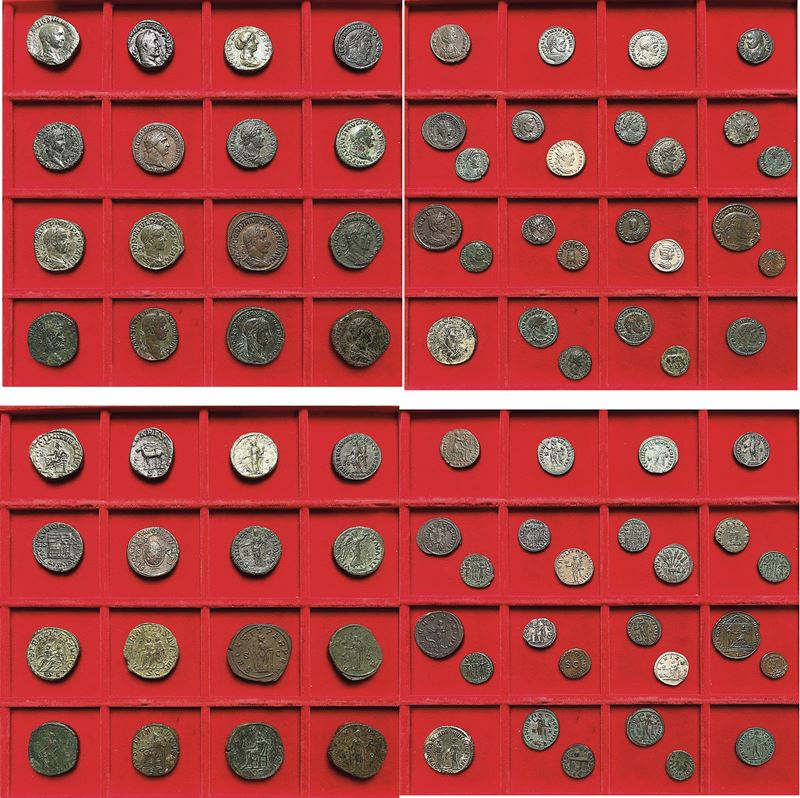 IMPERO ROMANO. Lotto di 43 monete.  - Auction Numismatics - Cambi Casa d'Aste