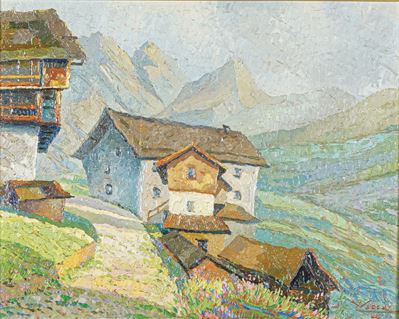 Veduta di Montagna
