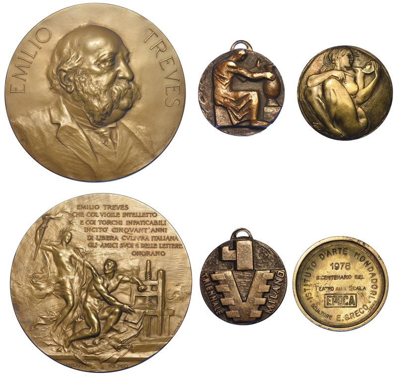 MILANO. Lotto di tre medaglie.  - Auction Numismatics - Cambi Casa d'Aste