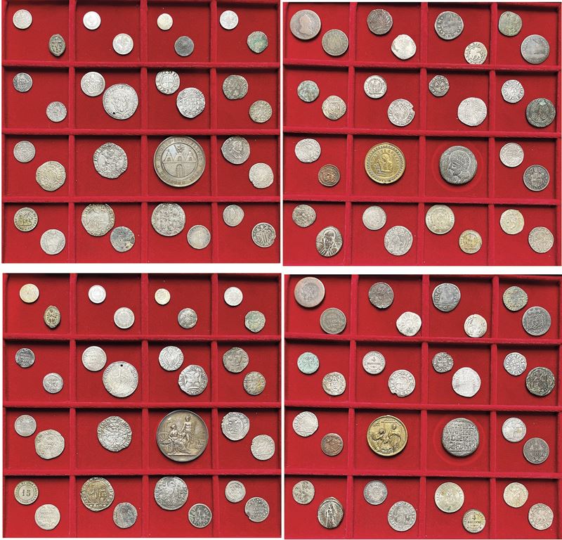 ZECCHE ITALIANE E PAESI STRANIERI. Lotto di 60 monete.  - Auction Numismatics - Cambi Casa d'Aste