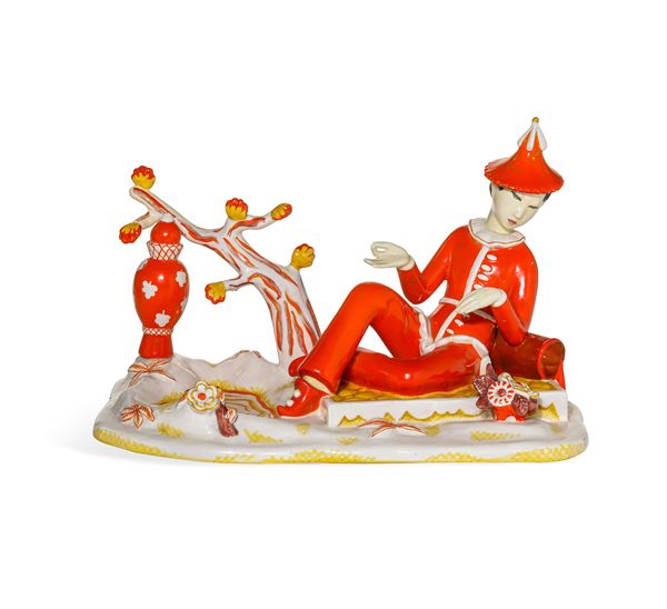 Lenci, Torino 1930 ca Chinoiserie