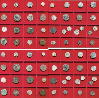 Impero Romano e Varie. Lotto di 35 Monete.