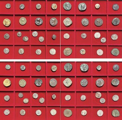 Impero Romano e Varie. Lotto di 35 Monete.
