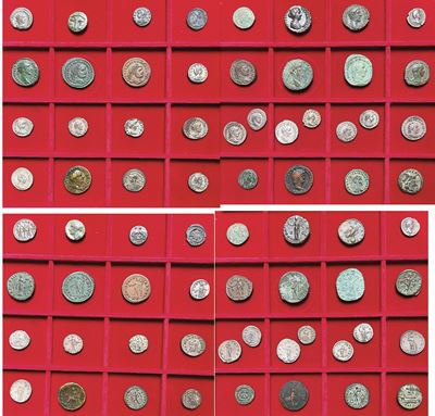 Impero Romano e Varie. Lotto di 35 Monete.