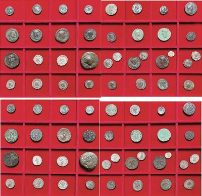Impero Romano e Varie. Lotto di 36 Monete.
