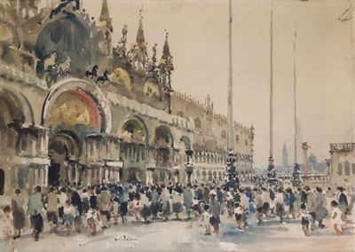 Veduta di Piazza San Marco