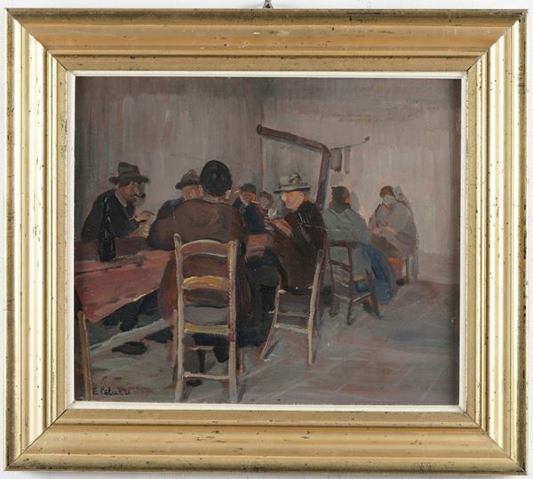 Eso Peluzzi - Giocatori in osteria