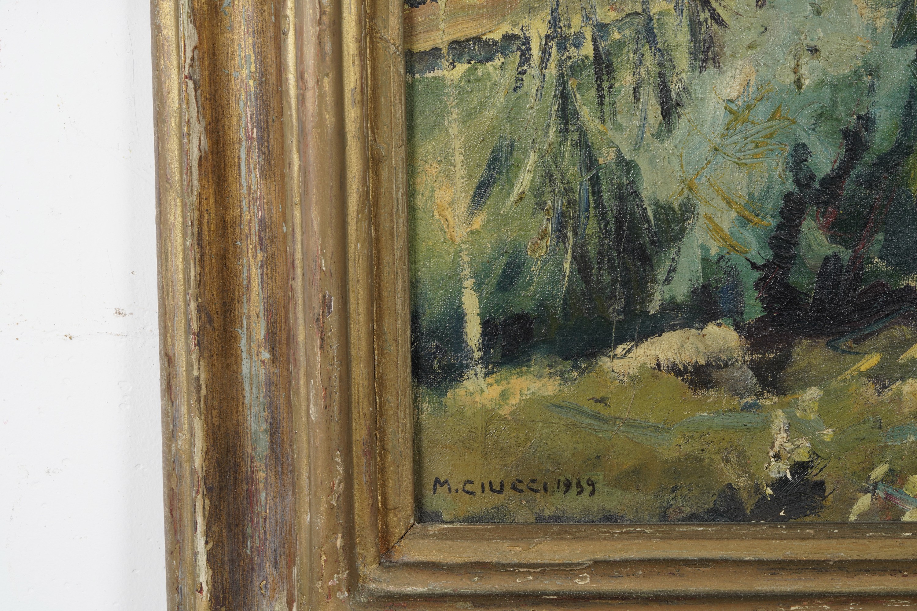 Mario Ciucci - Paesaggio di Campagna