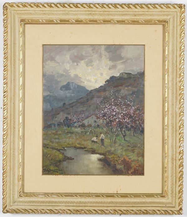 Paesaggio con figure