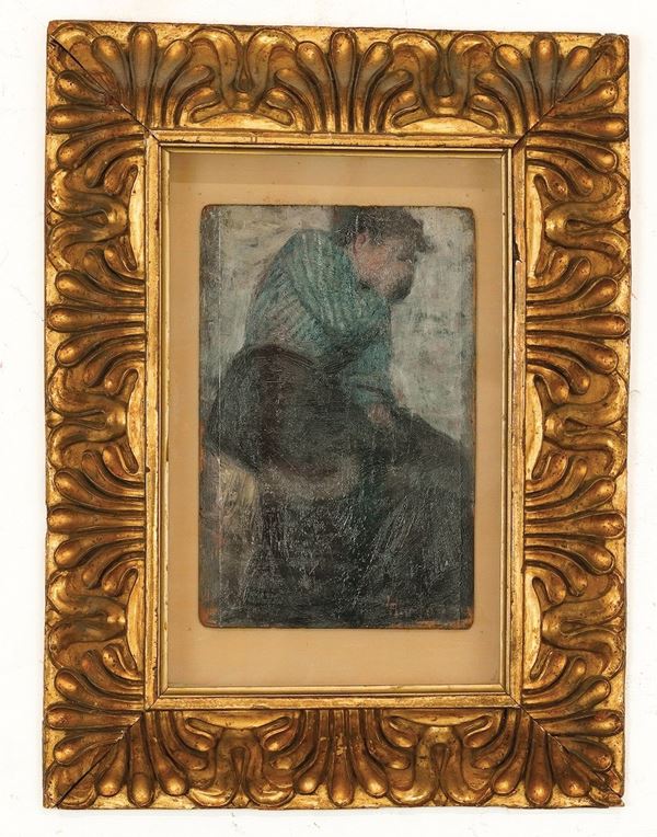 Figura di donna piangente