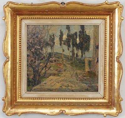 Sulla Strada della Quercia Annosa, Fiesole 1926