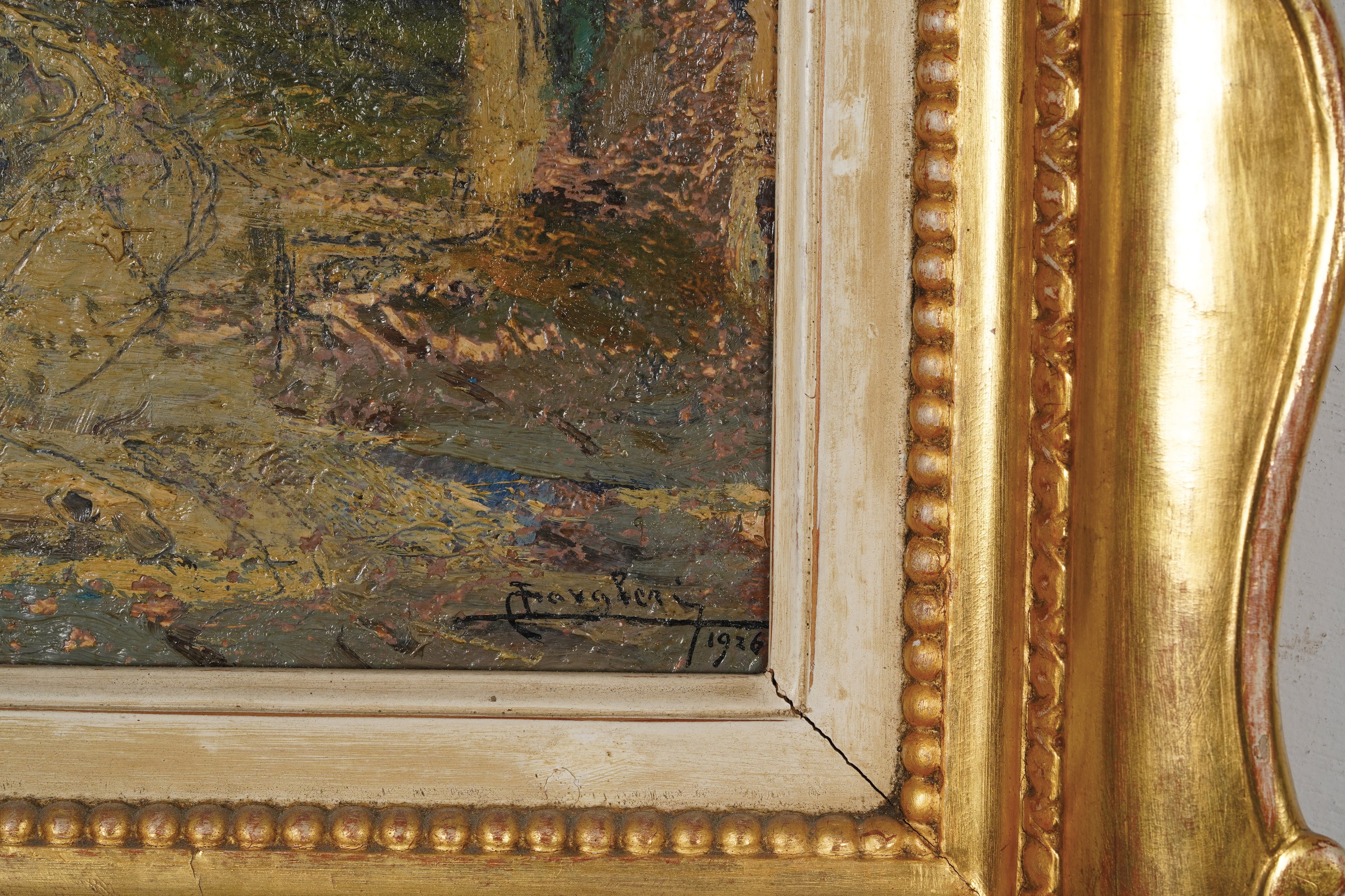 Ludovico Cavaleri - Sulla Strada della Quercia Annosa, Fiesole 1926