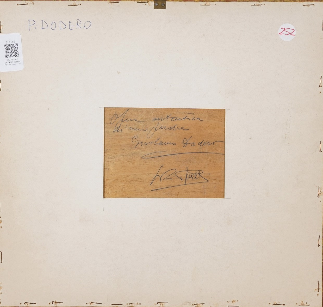Pietro Dodero - Soldati