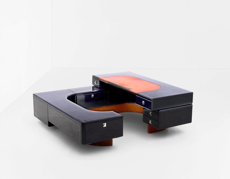 Fabio Lenci : Grande scrivania da centro  - Auction Design - Cambi Casa d'Aste