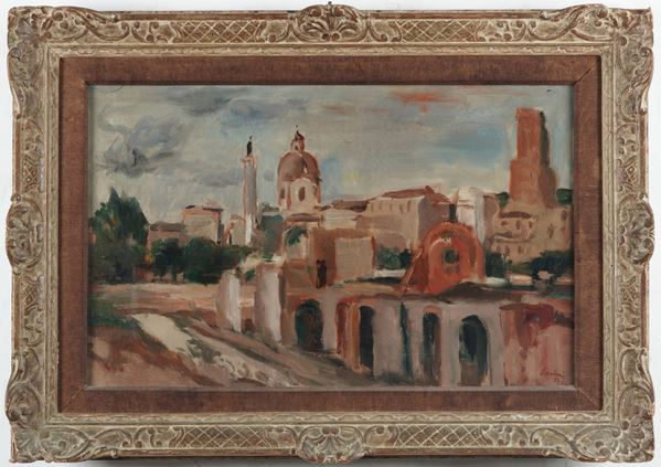 Pittore del XIX-XX secolo Paesaggio