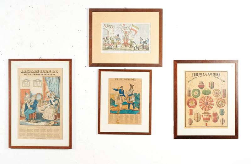 Francia, secolo XIX  - Auction Old and Modern Prints - Cambi Casa d'Aste