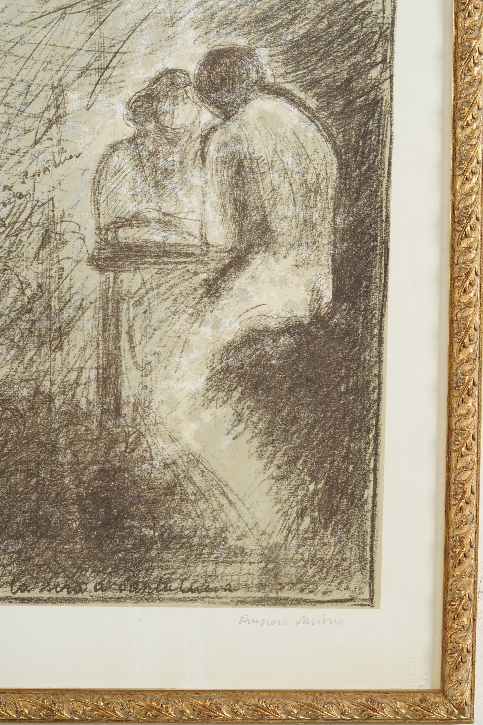 Ruggero Savinio (1934) la Sera a Santa Lucia
