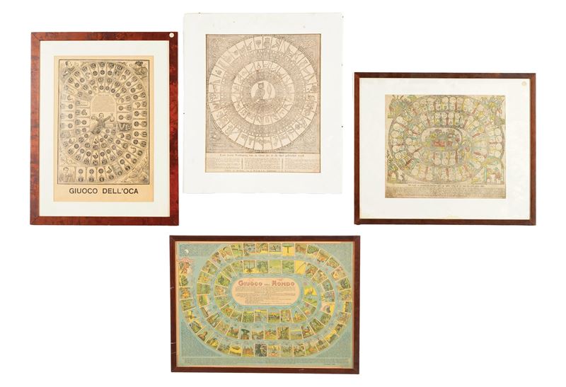 Gioco dell'Oca  - Asta Stampe Antiche e Moderne - Cambi Casa d'Aste