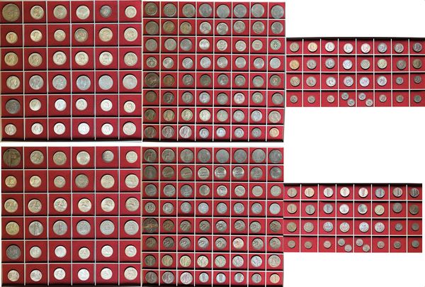 REGNO D’ITALIA. VITTORIO EMANUELE III DI SAVOIA, 1900-1946. Lotto di circa 130 monete.