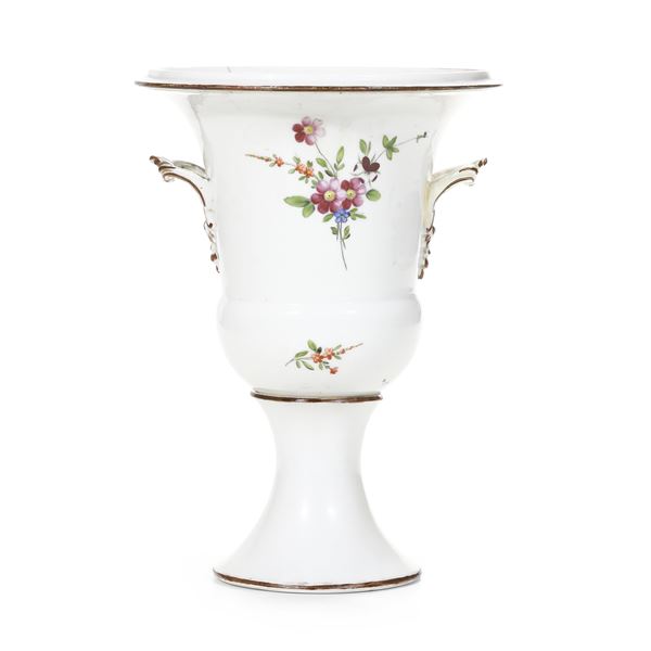 Vaso Torino, Manifattura di Vinovo, periodo Hannong, 1776-1779 