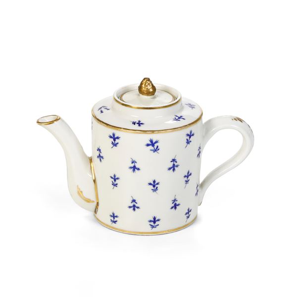 Teiera Torino, Manifattura di Vinovo, periodi Gioanetti (1780-1815), 1800 circa 