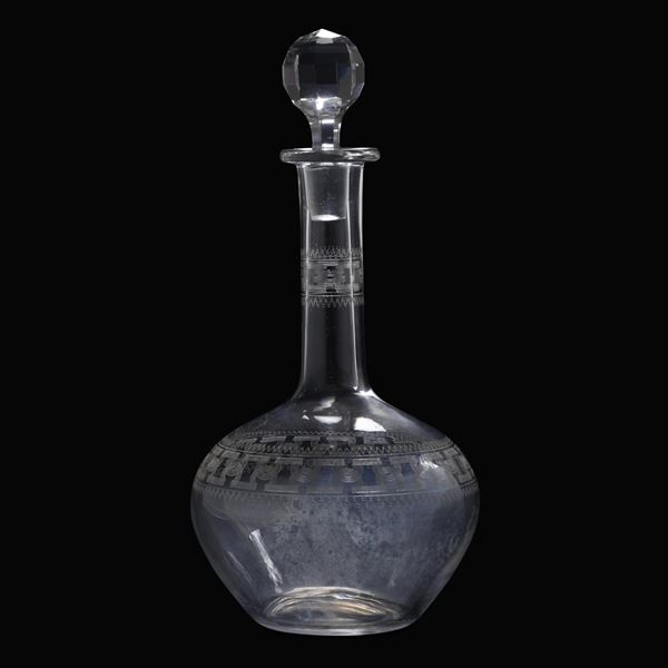 Coppia di bottiglie “Chanel” Francia, Manifattura Baccarat, 1907-1916 