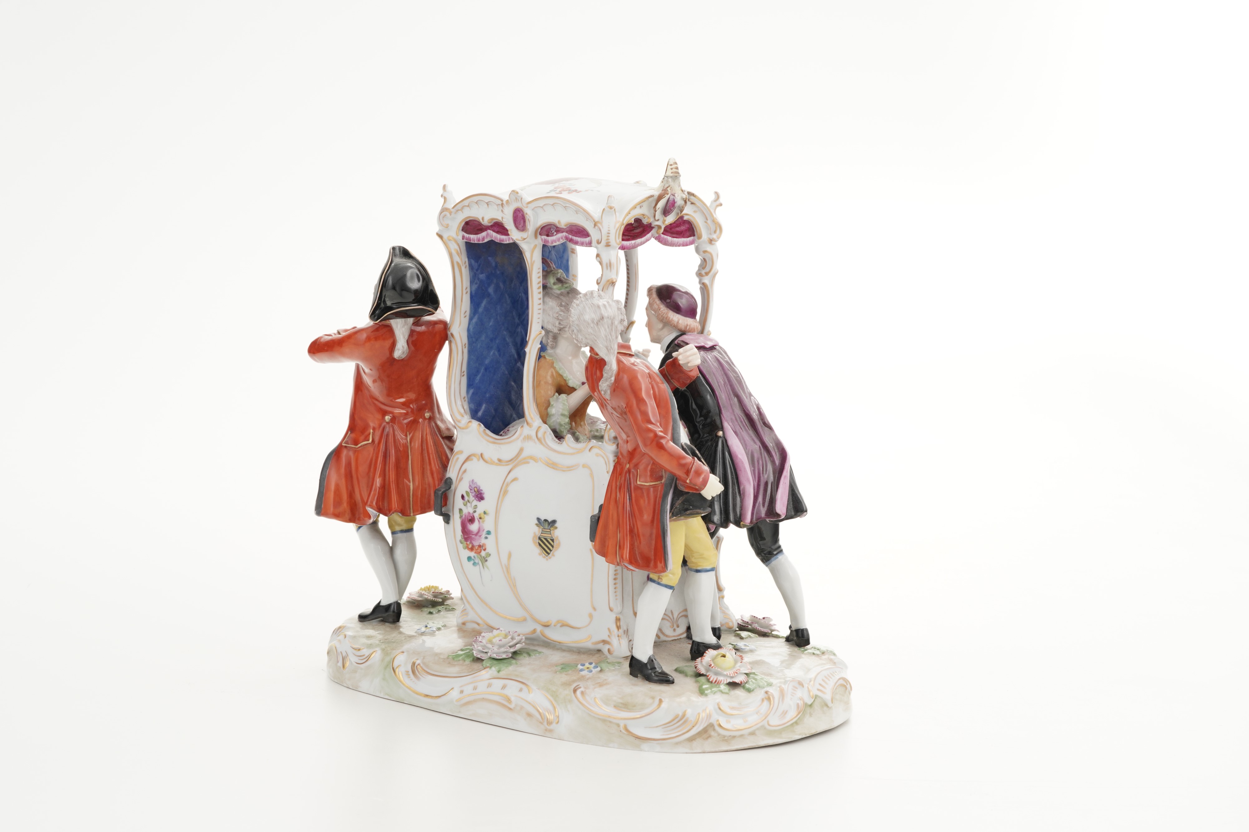 Gruppo con Scena Galante. Probabilmente Parigi, Manifattura Samson, Verso il 1900.