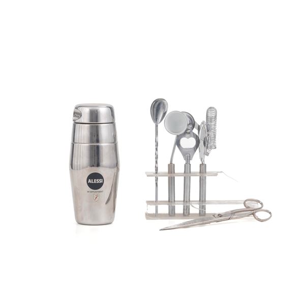 Set da cocktail in acciaio