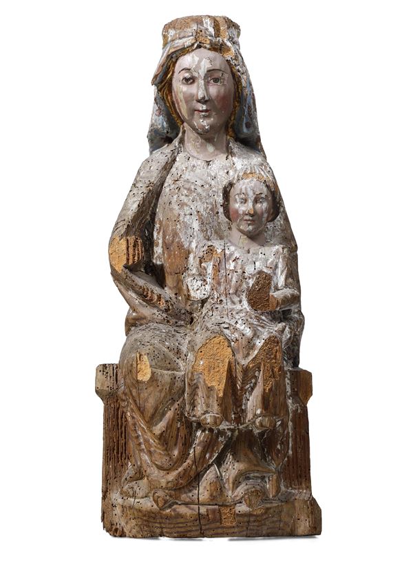 Arte pirenaica del XIV secolo Sede Sapientae