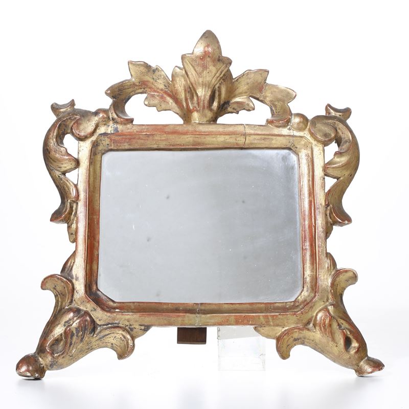 Cartagloria in legno intagliato e dorato, XIX secolo  - Asta Antiquariato - Cambi Casa d'Aste