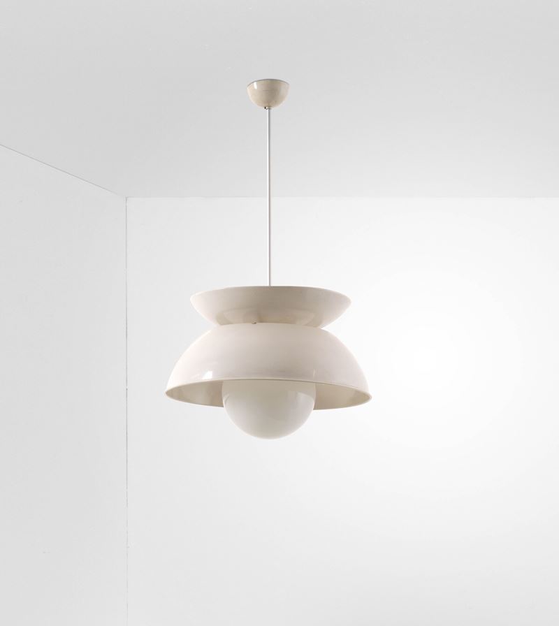 Vico Magistretti : Lampada a sospensione mod. Cetra  - Auction Design Lab - Cambi Casa d'Aste