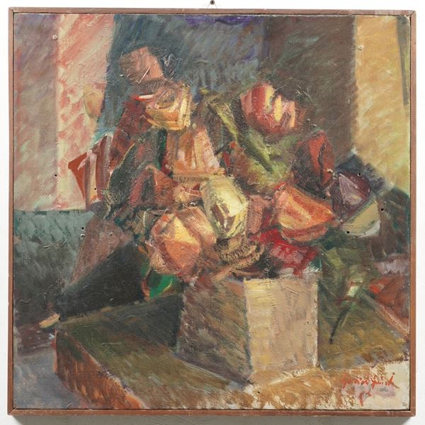 Anonimo del XX secolo Natura morta