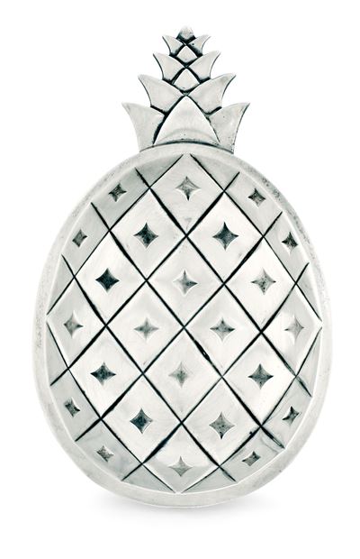 Piattino a Guisa di Ananas. Tiffany & Co. Usa XX Secolo