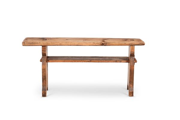 Consolle da muro in legno