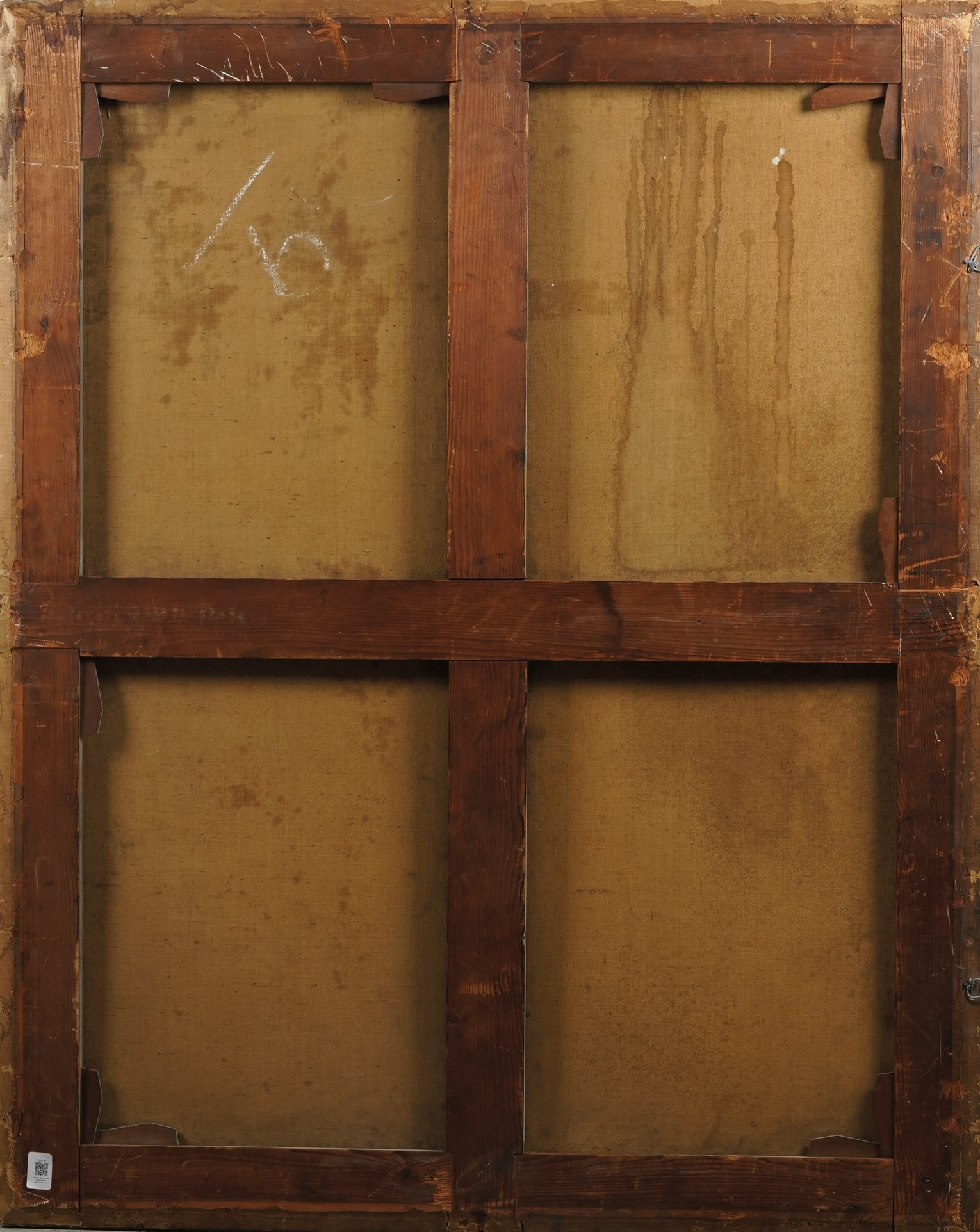 Scuola del XVIII/XIX secolo, Paesaggio con pastorelle e armenti, olio su tela