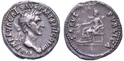 Nerva, 96–98. Denario, Anno 97. Roma.