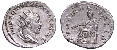 Treboniano Gallo, 251-253. Antoniniano, Anno 252. Roma.